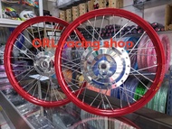 ชุดล้อYAMAHAมีโอ mio115-125 FINO115-125 Nouvo Elegance TTX ขอบ1.40/17 ตรงรุ่นวงล้ออลูมิเนียมเกรดดีดุ