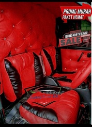 Sarung jok mobil apv mega carry full interior - Cover sarung jok mobil apv mega carry pick up - Saru