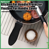 {BIG}  Universal Pot Handle Cover Pot Handle Cover Silicone Silicone Pot Handle Cover Heat Resistant Potholder for Cast Iron Skillet Kitchen Accessory for Pans and Griddles