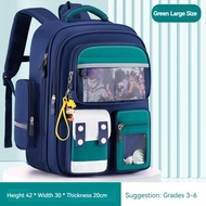 School Bag 42cm Ergonomic Primary School Bag Girl Boy Beg Sekolah Rendah Budak Perempuan Lelaki Naru