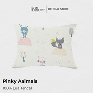 Vỏ gối cho bé mùa hè À Ơi Concept lụa Tencel 35x50 45x65 50x70 cm họa tiết cao cấp mát mịn an toàn