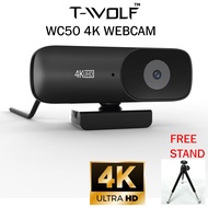 T-WOLF WC50 4K / WC15 WC30 1080P / WC10 480P / WC20 Webcam Laptop USB WebCAM LOGITECH C270 C310 C505