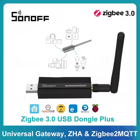 SONOFF ZBDongle-E USB Dongle Plus Zigbee 3.0 Wireless Zigbee Gateway Ewelink Pre-Flashed Home Assist