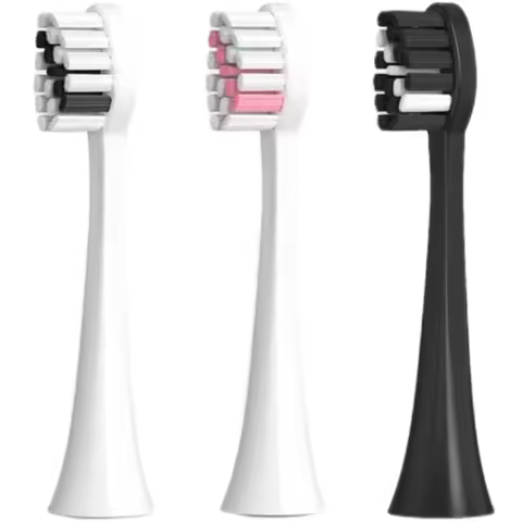 Seago Electric Toothbrush Replacement Heads for SEAGO 2725/S2/S5/SX/SG972 YUNCHI Y7 Brush Nozzle,4/8