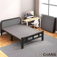 YICHANG DMHM Foldable Bed Office Single Bed Frame Room Rental Housing Beds Super Single Bed .1