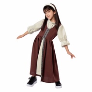 Medieval Retro cosplay Children's Costume Halloween Carnival European Performance Costume Palace Cos
