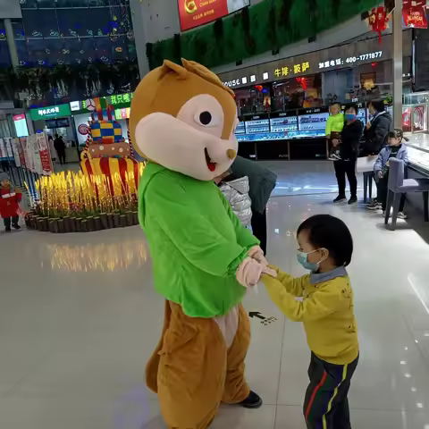 Cosplay Alvin And The Chipmunks Tamias Mascot Costume Advertising ceremony Fancy Dress Party Animal 