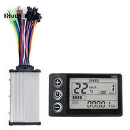 1 Set S866 Controller Panel Dashboard+36V 350W Sine Wave Controller Electric Bike LCD Display for E-