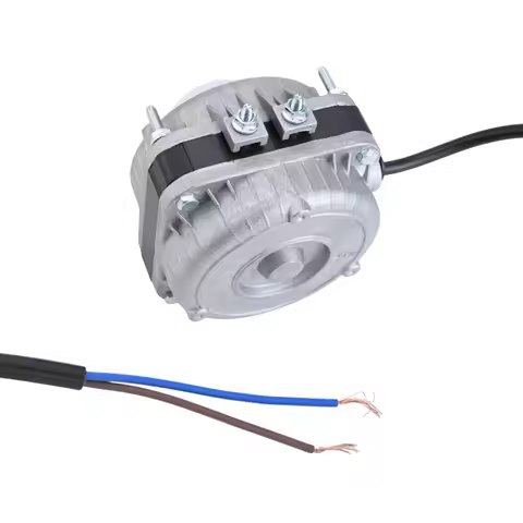25W Condenser Fan Motor 220v 50HZ Refrigeration Condenser Fan Motor Strong Driving Force Compact Str
