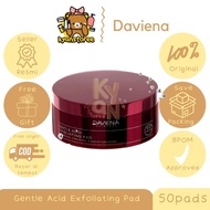 DAVIENA SKINCARE GENTLE ACID EXFOLIATING PAD