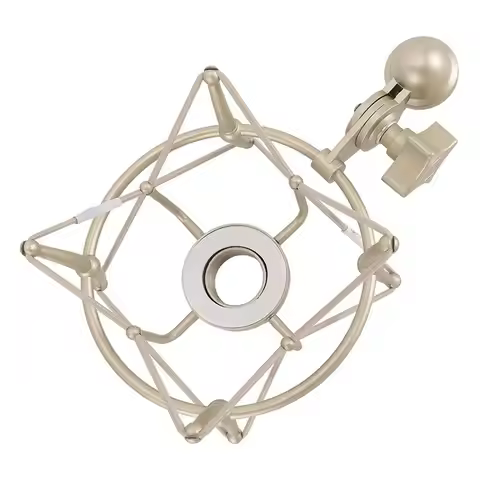 ABVO-Replacement Mic Shock Mount Clip For Neumann TLM 103 TLM193 TLM 127 TLM 170 Includes 5/8 To 3/8