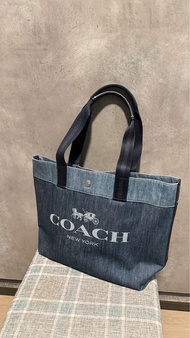 Coach 牛仔布  tote