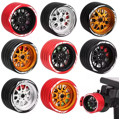 1PC RC NB4 Remote Control Handwheel Metal Transmitter Steering Wheel Handwheel Suitable for FlySky N