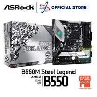 ASROCK B550M Steel Legend AM4 Gaming Motherboard Combo Ryzen 5 5600G / 5500 / 5600 / 5600X / R7 5700