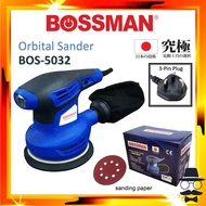 BOSSMAN BOS5032 Orbital Sander 320w BOS 5032/ Mesin pelas Orbital Power Sander Sand Paper Machine