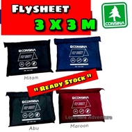 Consina Flysheet 3x3 m Original I Emergency Tent
