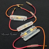 Capsule Tube Fuse Housing Glass Tube Fuse Housing/ Glass Tube Fuse Holder Housing/ Tube Fuse Housing