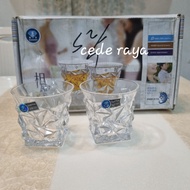 Whisky glass juice glass elegant crystal antiqueBENING 230 ML