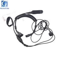 [Gazechimp] Throat Earpiece Walkie Talkie Microphone for Motorola GP328 GP329 GP320
