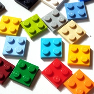 [READY STOCK] Lego Parts 3022 : 2 x 2 Plate Loose Spare Parts Building Blocks - 16 COLORS AVAILABLE