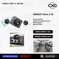 12.12 Sales OBSBOT Meet 2 4K / Meet SE 1080p Webcam AI-Powered Face Track Video Conference Live Stre