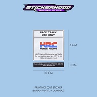 Hrc NSR CBR TANK STICKER STICKER