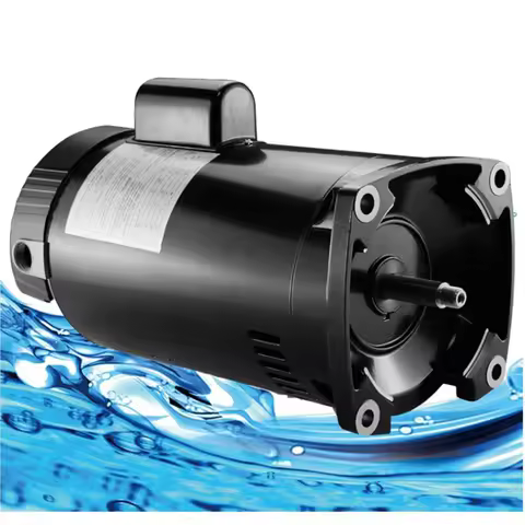 B2855 2 HP Pool Pump Motor & Seal Kit, Up-Rated 56Y Frame, Compatible With Century/Smith Pool Pump M