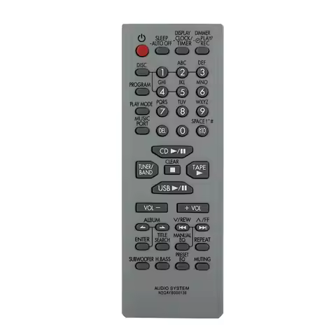 New remote control for panasonic home theatre audio radio CD player N2QAYB000139 controller