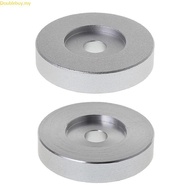 Doublebuy 45 RPM Adapter Solid Aluminum 7 Inch Vinyl Record 45 RPM Record Adapter