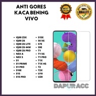 Tempered Glass Clear Glass VIVO IQ00 Z5X-IQ00 Z6-IQ00 Z6 LITE-IQ00 Z6 44W-IQ00 Z6 PRO-NEX-NEX S-S1-S