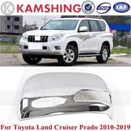 CAPQX For Toyota Land Cruiser Prado 2010-2019 LC150 LC200 Chrome Car Rearview Mirror cover Side Rear