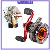 [CUTICATE] Fly Fishing Reel, Ice Fishing Reel, Fishing Reel, 2.6:1 Fly Fishing Reel Wheel