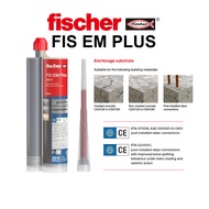 FISCHER FIS EM Plus 390 S / FIS EM Plus 585 S Epoxy Injection Mortar (Slow Cure)