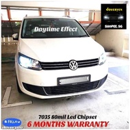 Volkswagen Touran - H7 HB4 H11 White Canbus LED Headlight / Fog Light Bulb - ⭐Error free