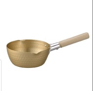 日本制 [北陸鋁]  16cm 金色 雪平鍋 Hokuriku Alumi Muji Zara