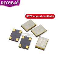 5PCS SMD 5070 Active Crystal Oscillator OSC 6Mhz 10Mhz 12Mhz 16Mhz 20Mhz 24Mhz 25Mhz 33Mhz 50Mhz 705