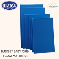 Uratex Budget Baby Crib Foam Mattress no cover (22x36, 24x40, 24x36, 28x40, 28x48, 28x52)