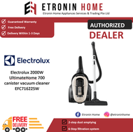 Electrolux 2000W UltimateHome 700 canister vacuum cleaner EFC71622SW