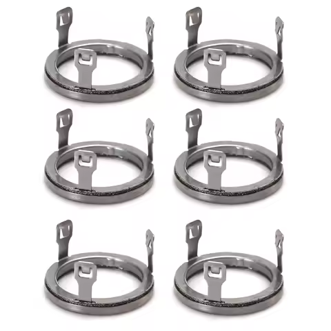 6pcs/Set Fuel Injector Decoupler Element 13537564751 13538651060 for BMW E88 N43 5 7 Series N53 N54 