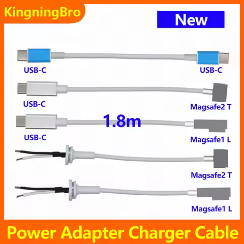 New 45W 60W 85W Power Adapter Charger Cable For Macbook Pro Air USB-C to MagSafe1*2 PD Fast Charger 