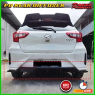 💥Ready Stock💥Perodua Myvi G3 Facelift **2022-2023** R-Design PU Rear Diffuser (WITHOUT PAINT)