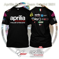 T-shirt Aprilia Racing Team Gresini 2025 MotoGP Super Premium Available S-5XL