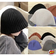 BOOM💣หมวกผ้าไหมพรมถัก 6 สี หมวกแฟชั่้นสไตล์เกาหลี