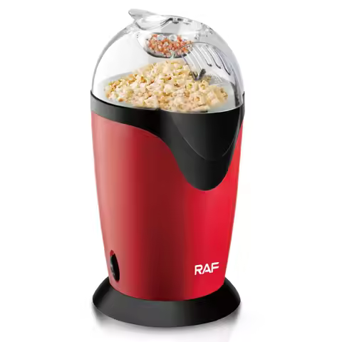 Electric Hot Air Popcorn Machine, Peanut Butter Popcorn Machine, Popcorn Grinder, mini Popcorn Machi
