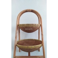 Bakul Bawang Bertingkat /Bakul Rotan/Bekas Bawang