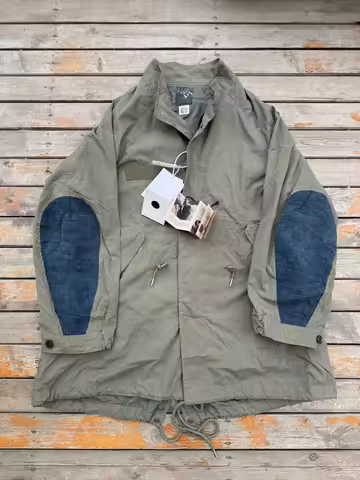 VISVIM KOFU ICT M65 FISHTAIL PARKA Gubu water drop mud dyed trench coat fish tail
