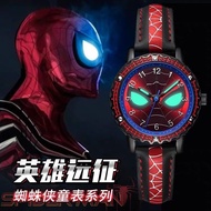 Children Electronic Watch Boy Waterproof Elementary School Boy Spiderman Boy Pointer Simple School T