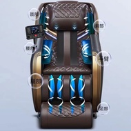 ST-🚢Red Longkang Massage Chair DoubleSLGuide RailAISmart Home Full-Body Automatic Space Capsule Massage Chair Wholesale