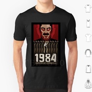 George Orwell 1984 T Diy George Orwell 1984 Politics Police State Nightmare Book Literature cotton