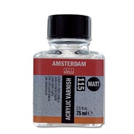 (KTS)Amsterdam acrylic&oil varnish 115 Matt Liquid Type 75ml.(Matte Coating)